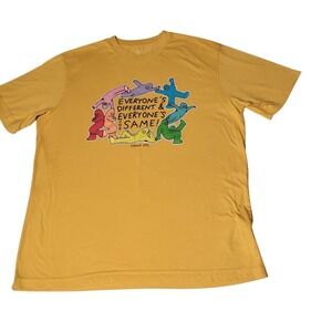 GAP x Frank Ape Yellow T Shirt Size M Short Sleeve